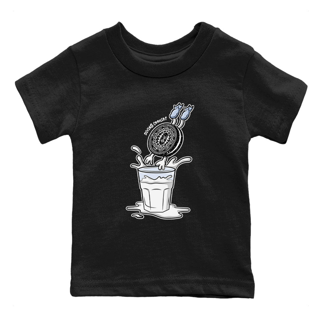 6s White Black shirt to match jordans Diving Cookies sneaker tees Air Jordan 6 White Black SNRT sneaker release tees baby toddler Black 2 cotton Shirt