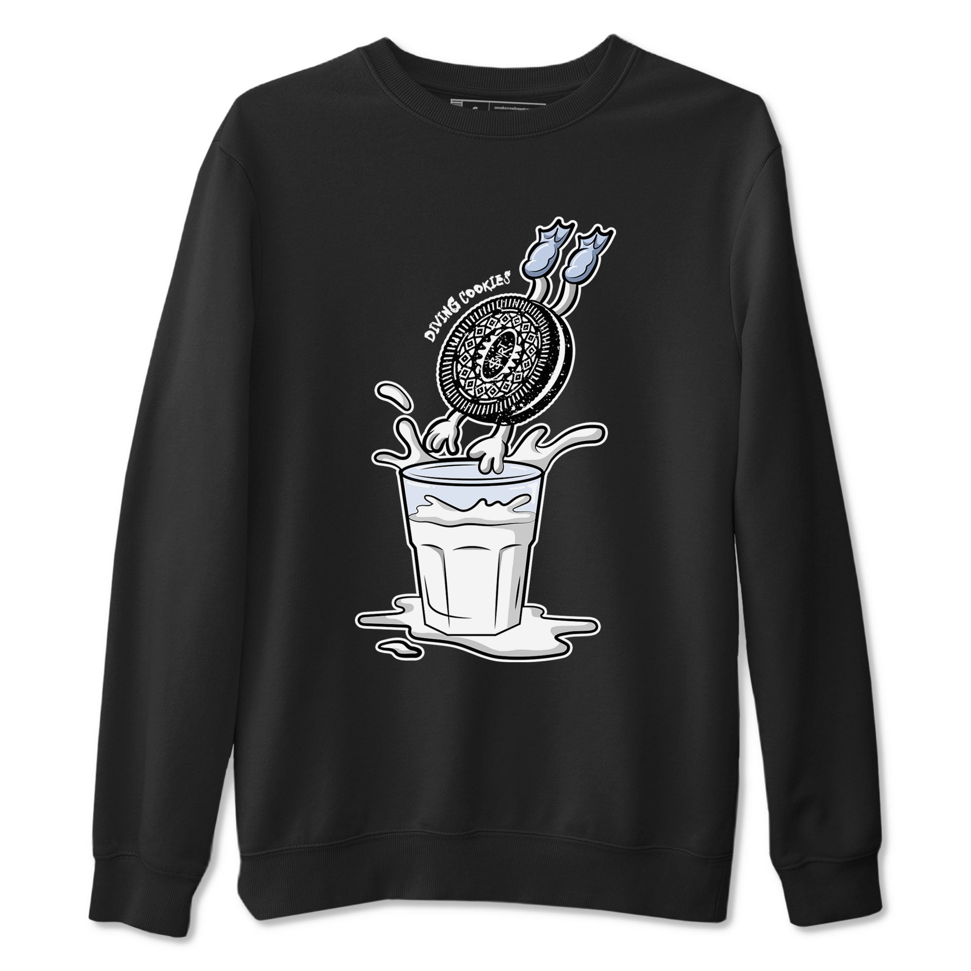 6s White Black shirt to match jordans Diving Cookies sneaker tees Air Jordan 6 White Black SNRT Sneaker Release Tees unisex cotton Black 2 crew neck shirt