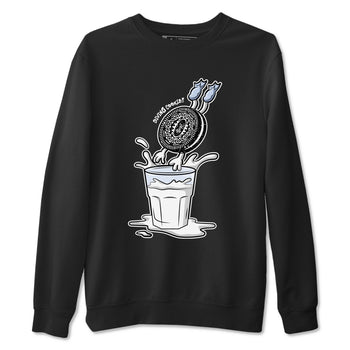 6s White Black shirt to match jordans Diving Cookies sneaker tees Air Jordan 6 White Black SNRT Sneaker Release Tees unisex cotton Black 2 crew neck shirt