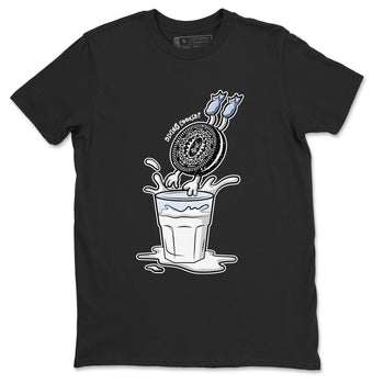 6s White Black shirt to match jordans Diving Cookies sneaker tees Air Jordan 6 White Black SNRT Sneaker Release Tees unisex cotton Black 2 crew neck shirt