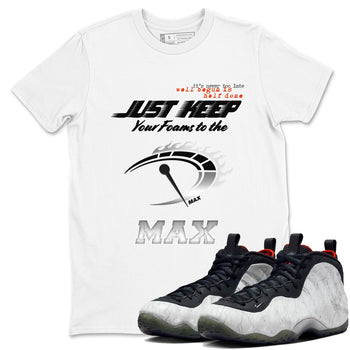 Foams One Jin shirts to match jordans Do It To The Max sneaker match tees Air Foamposite One Jin match shoes to clothes SNRT Sneaker Tees unisex cotton White 1 shirts