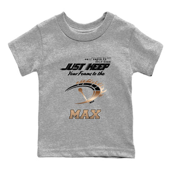 Foams One Metallic Copper shirts to match jordans Do It To The Max sneaker match tees Air Foamposite One Metallic Copper match shoes to clothes SNRT Sneaker Tees Youth Baby Heather Grey 2 tee