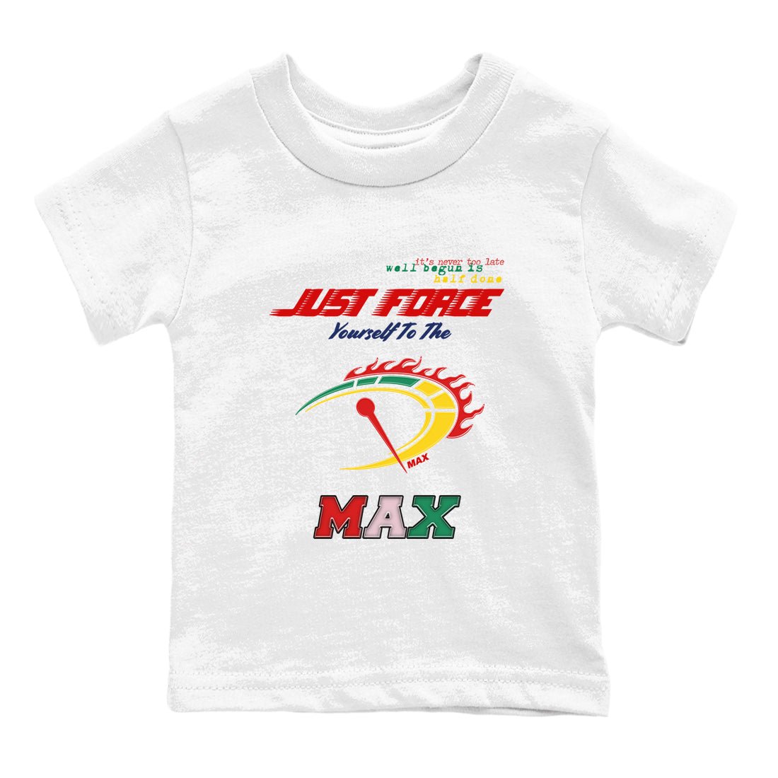 Do It To The Max SNRT Sneaker Tees Kids - Air Force 3 Blue Void and Tour Yellow - SNRT Sneaker T-shirts