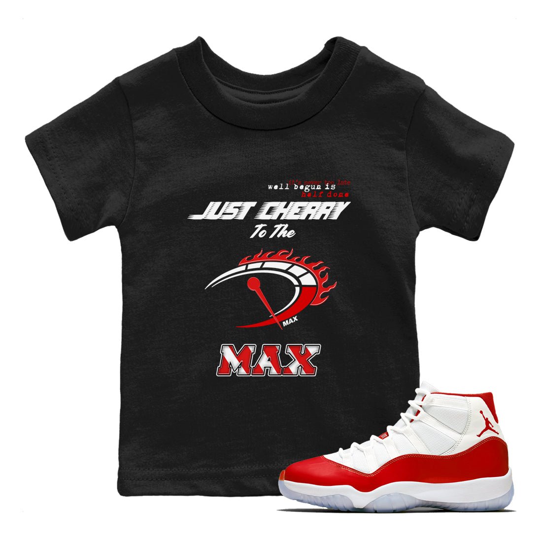 Do It To The Max SNRT Sneaker Tees Kids - Air Jordan 11 Cherry - SNRT Sneaker T-shirts