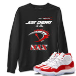 Do It To The Max SNRT Sneaker Tees - Air Jordan 11 Cherry