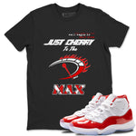 Do It To The Max SNRT Sneaker Tees - Air Jordan 11 Cherry