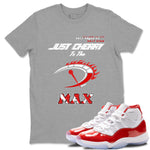 Do It To The Max SNRT Sneaker Tees - Air Jordan 11 Cherry