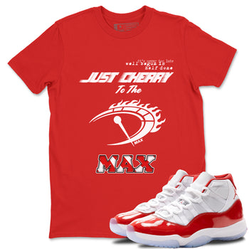 Do It To The Max SNRT Sneaker Tees - Air Jordan 11 Cherry - SNRT Sneaker T-shirts