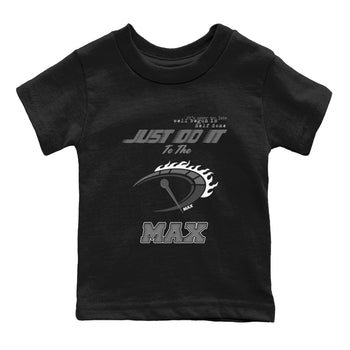 Do It To The Max SNRT Sneaker Tees Kids - Air Jordan 12 Black Wolf Grey - SNRT Sneaker T-shirts