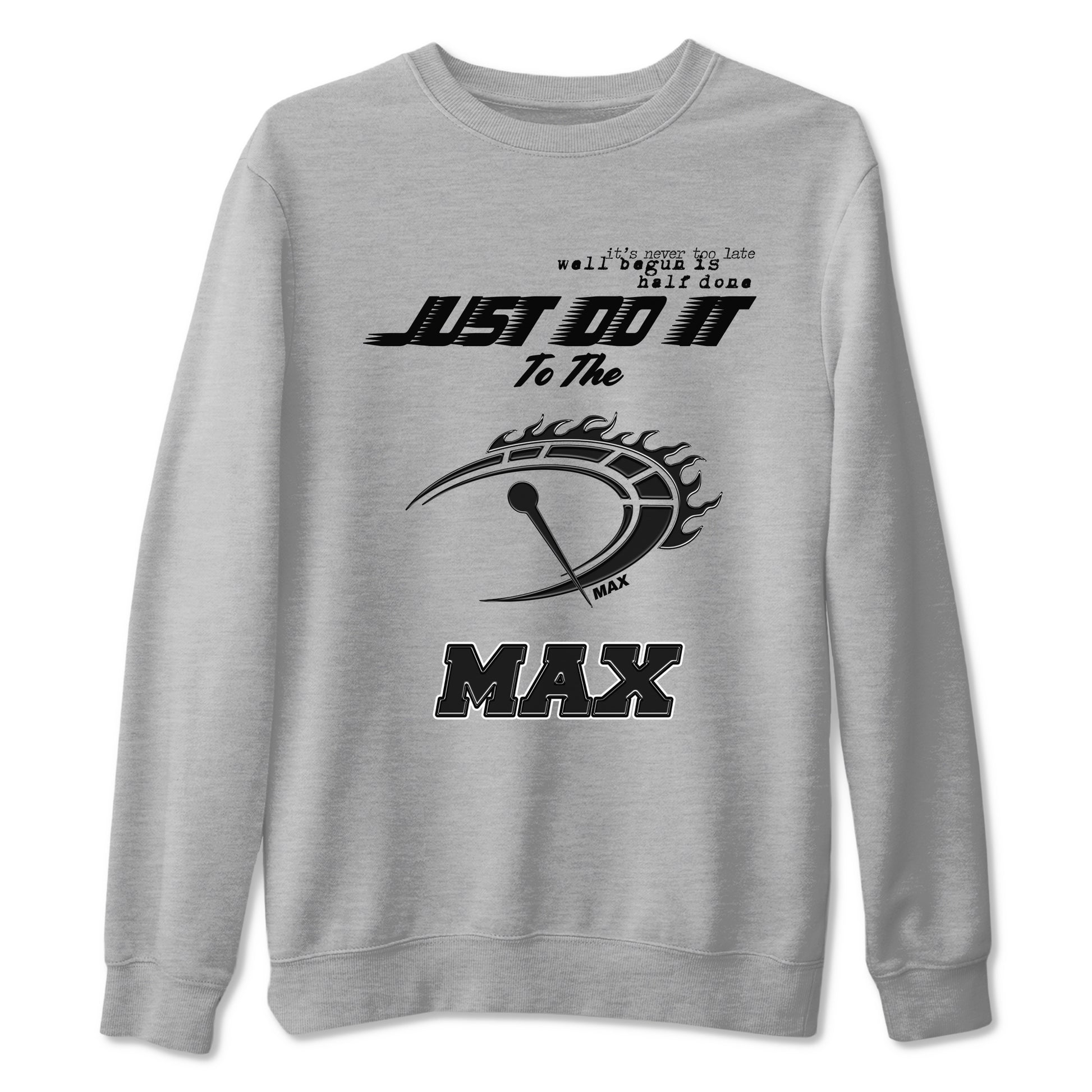 Do It To The Max SNRT Sneaker Tees - Air Jordan 12 Black Wolf Grey - SNRT Sneaker T-shirts