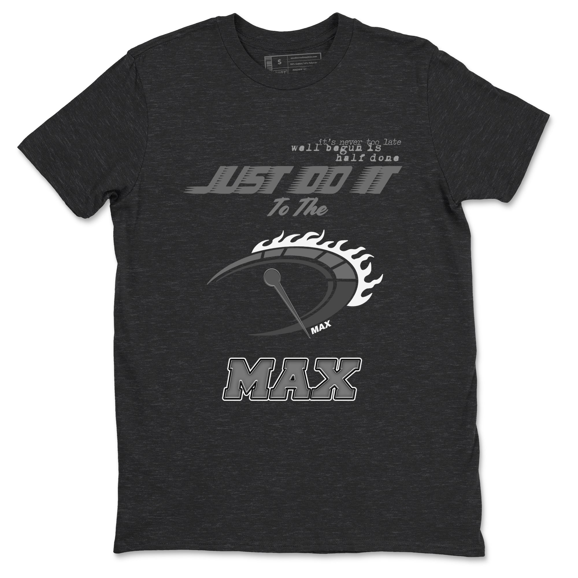 Do It To The Max SNRT Sneaker Tees - Air Jordan 12 Black Wolf Grey - SNRT Sneaker T-shirts