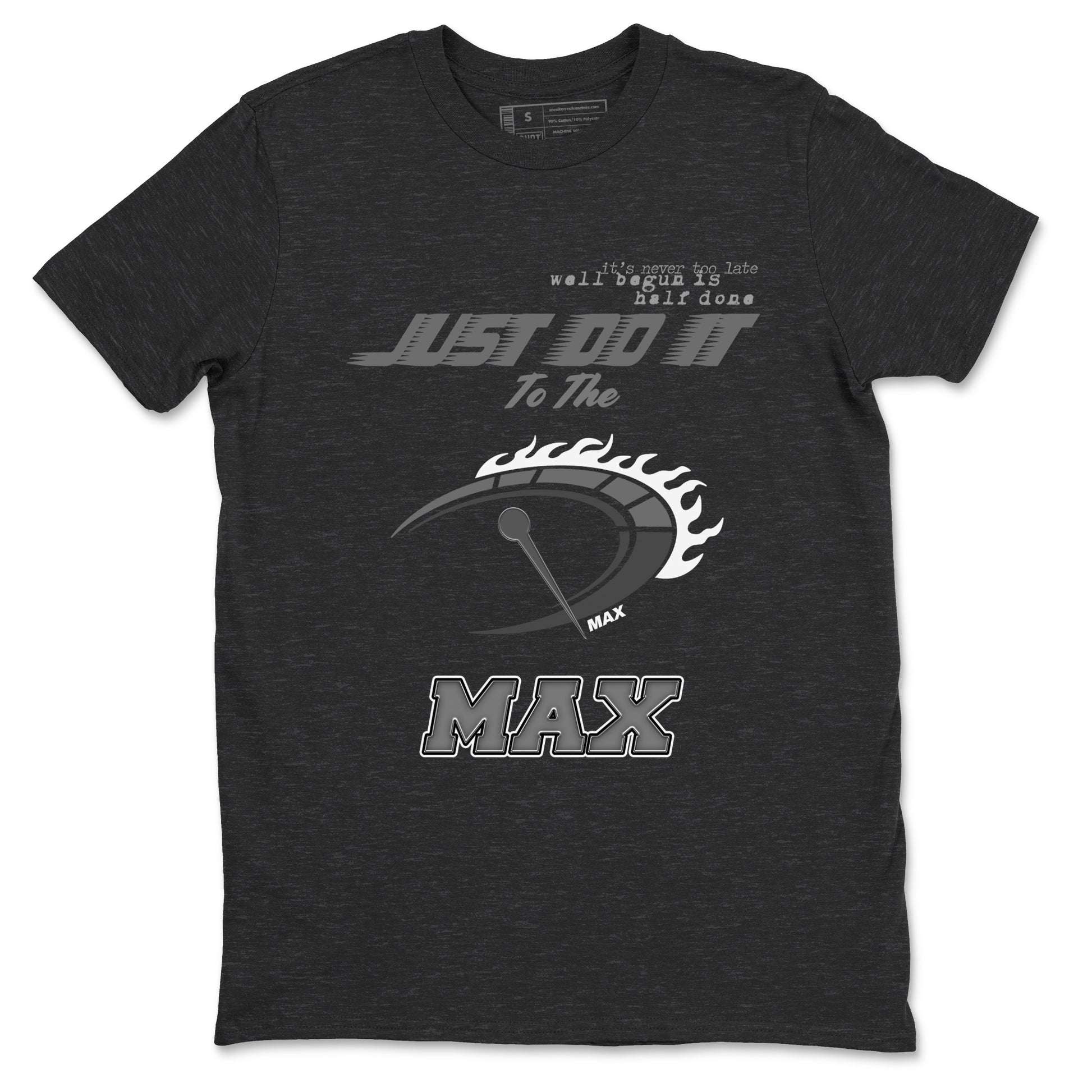 Do It To The Max SNRT Sneaker Tees - Air Jordan 12 Black Wolf Grey - SNRT Sneaker T-shirts