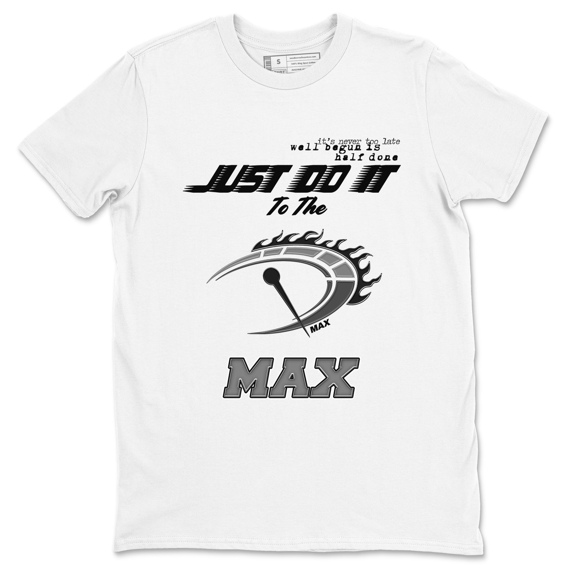 Do It To The Max SNRT Sneaker Tees - Air Jordan 12 Black Wolf Grey - SNRT Sneaker T-shirts