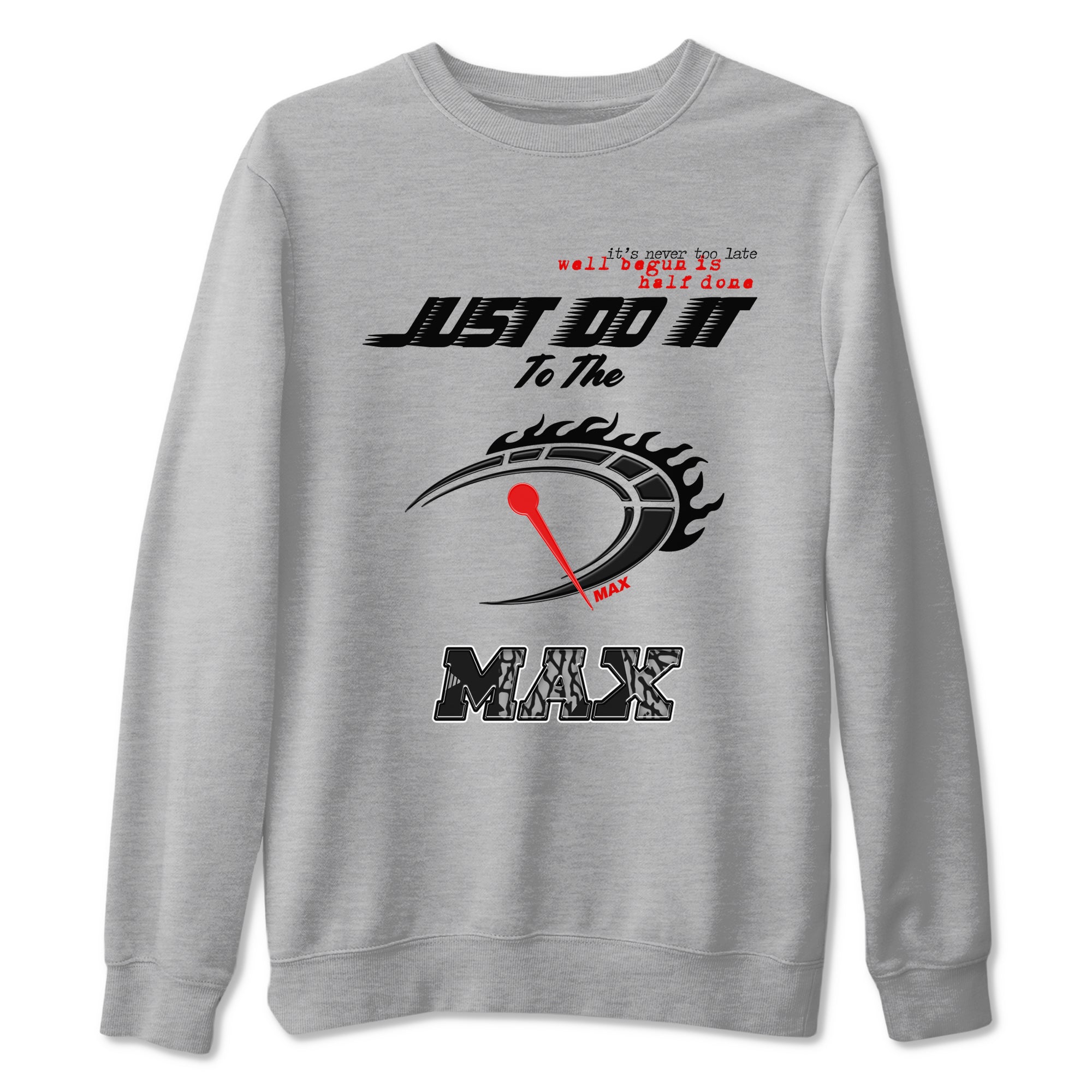 Do It To The Max SNRT Sneaker Tees - Air Jordan 3 Black Cement - SNRT Sneaker T-shirts