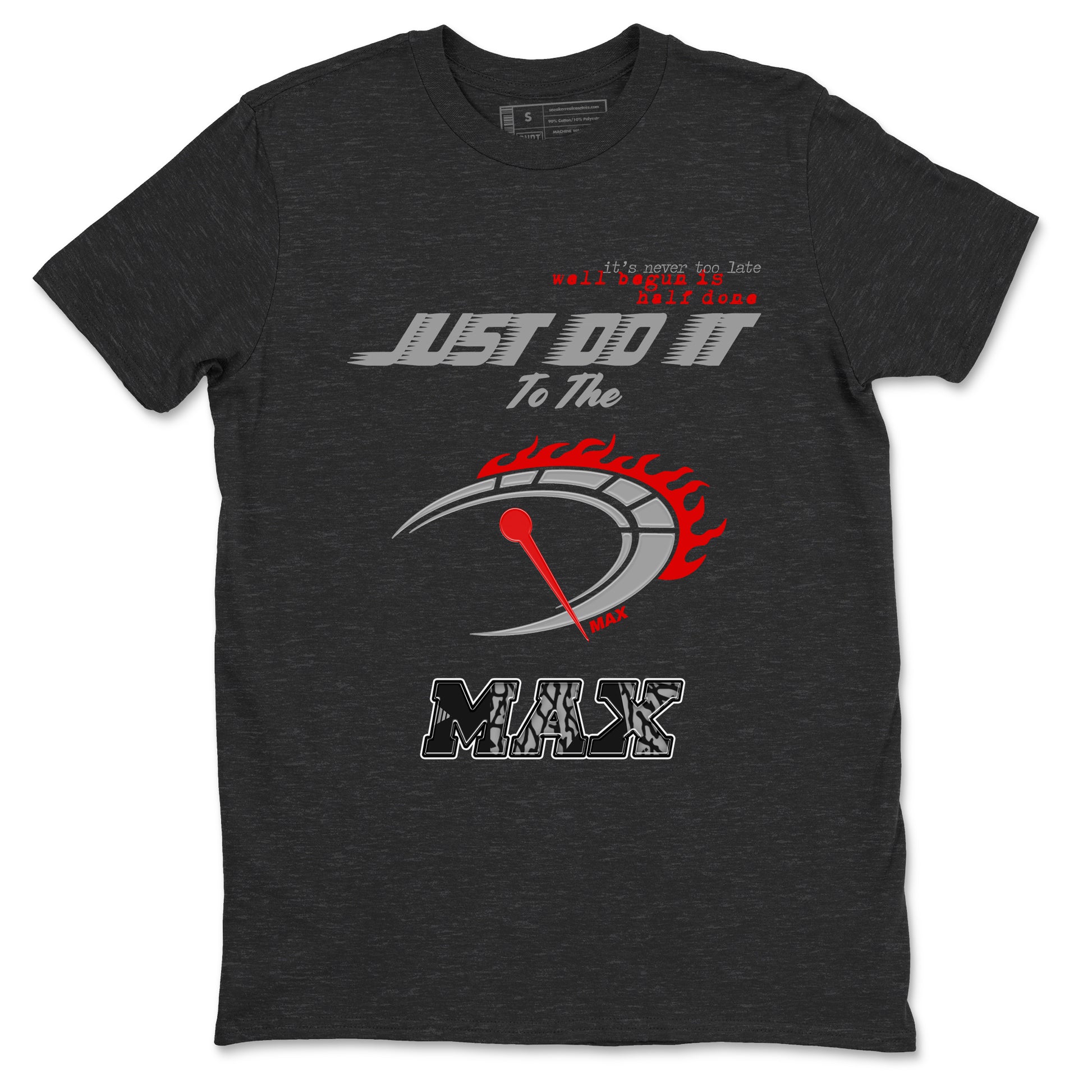 Do It To The Max SNRT Sneaker Tees - Air Jordan 3 Black Cement - SNRT Sneaker T-shirts