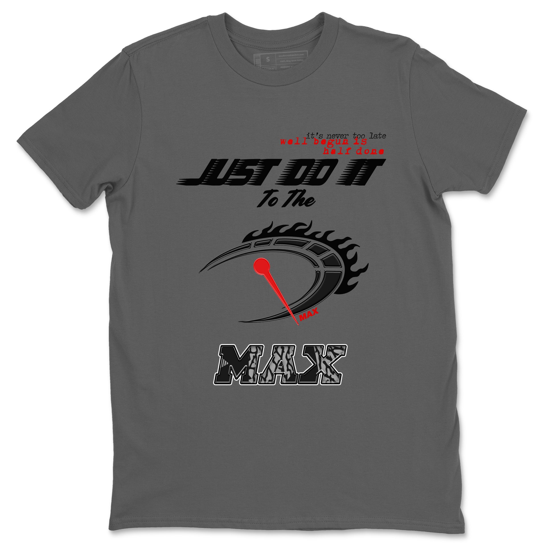 Do It To The Max SNRT Sneaker Tees - Air Jordan 3 Black Cement - SNRT Sneaker T-shirts