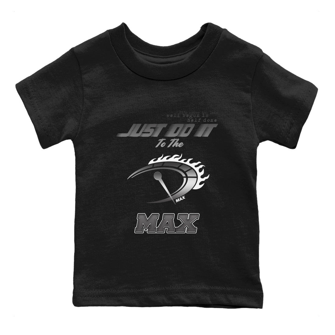 4s Black Cat shirts to match jordans Do It To The Max sneaker match tees Air Jordan 4 Retro Black Cat match shoes to clothes SNRT Sneaker Tees Youth Baby Black 2 tee