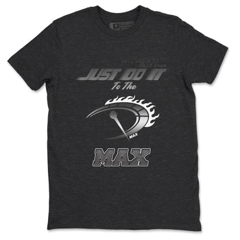 4s Black Cat shirts to match jordans Do It To The Max sneaker match tees Air Jordan 4 Retro Black Cat match shoes to clothes SNRT Sneaker Tees unisex cotton Charcoal Heather 2 shirts