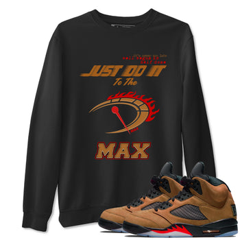 Do It To The Max SNRT Sneaker Tees - Air Jordan 5 Archaeo Brown - SNRT Sneaker T-shirts