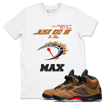 Do It To The Max SNRT Sneaker Tees - Air Jordan 5 Archaeo Brown - SNRT Sneaker T-shirts