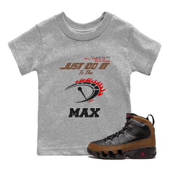 Do It To The Max SNRT Sneaker Tees Kids - Air Jordan 9 Olive - SNRT Sneaker T-shirts
