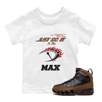 Do It To The Max SNRT Sneaker Tees Kids - Air Jordan 9 Olive - SNRT Sneaker T-shirts