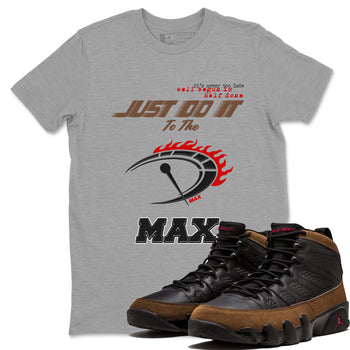 Do It To The Max SNRT Sneaker Tees - Air Jordan 9 Olive - SNRT Sneaker T-shirts