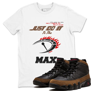 Do It To The Max SNRT Sneaker Tees - Air Jordan 9 Olive - SNRT Sneaker T-shirts