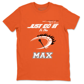 Air Max 1 OG '86 'Summit White and Cosmic Clay shirts to match jordans Do It To The Max sneaker match tees Air Max 1 Cosmic Clay match shoes to clothes SNRT Sneaker Tees unisex cotton Orange 2 shirts