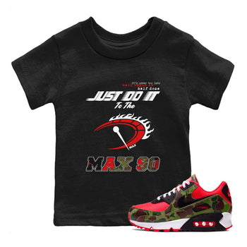 Do It To The Max SNRT Sneaker Tees Kids - Air Max 90 Reverse Duck Camo - SNRT Sneaker T-shirts