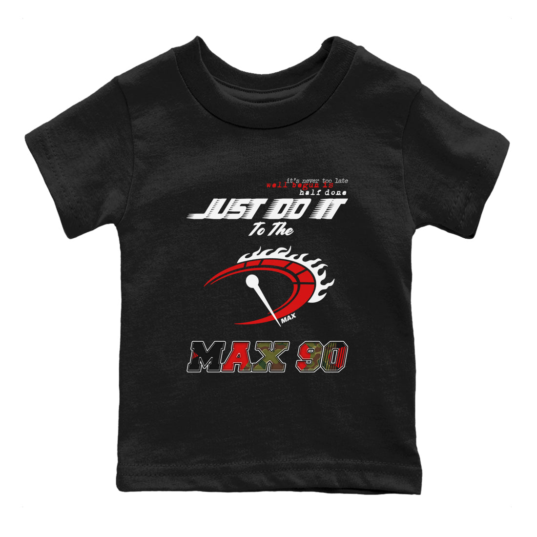 Do It To The Max SNRT Sneaker Tees Kids - Air Max 90 Reverse Duck Camo - SNRT Sneaker T-shirts