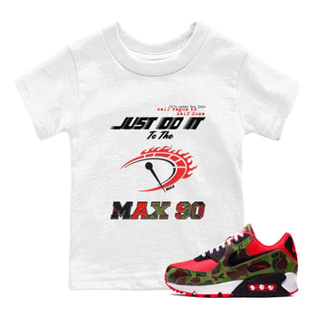 Do It To The Max SNRT Sneaker Tees Kids - Air Max 90 Reverse Duck Camo - SNRT Sneaker T-shirts