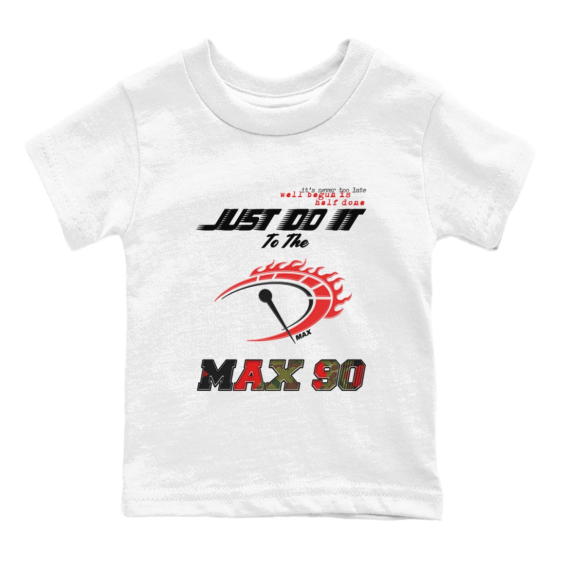 Do It To The Max SNRT Sneaker Tees Kids - Air Max 90 Reverse Duck Camo - SNRT Sneaker T-shirts