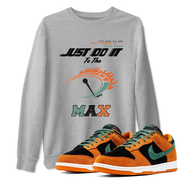 Dunk Ceramic shirts to match jordans Do It To The Max sneaker match tees Dunk Ceramic match shoes to clothes SNRT Sneaker Tees unisex cotton Heather Grey 1 shirts