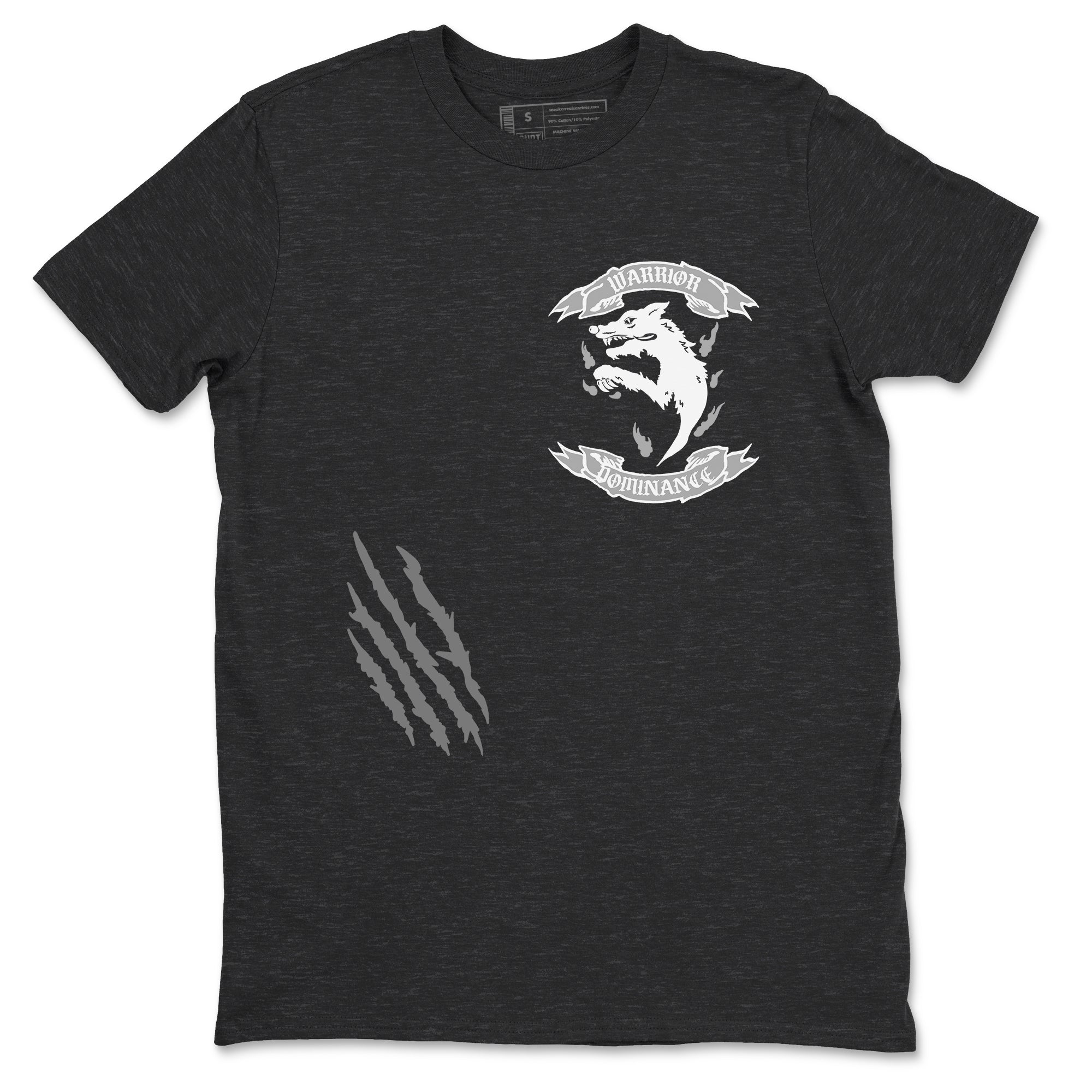 12s Black Wolf Grey shirts to match jordans Dominant Wolf sneaker match tees 12s Baron SNRT Sneaker Release Tees unisex cotton Charcoal Heather 2 crew neck shirts