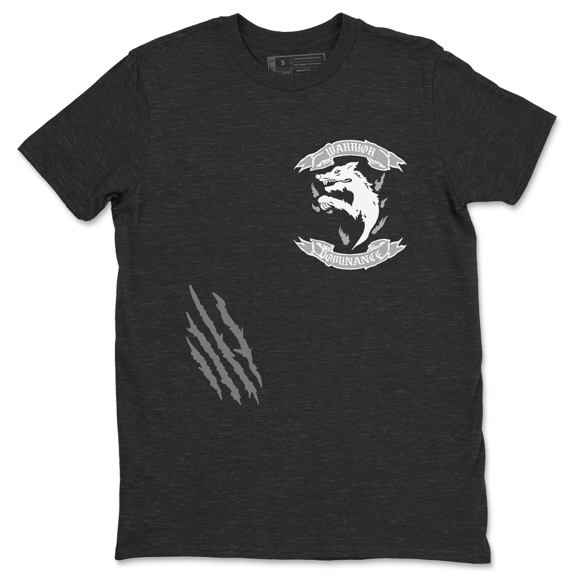 12s Black Wolf Grey shirts to match jordans Dominant Wolf sneaker match tees 12s Baron SNRT Sneaker Release Tees unisex cotton Charcoal Heather 2 crew neck shirts