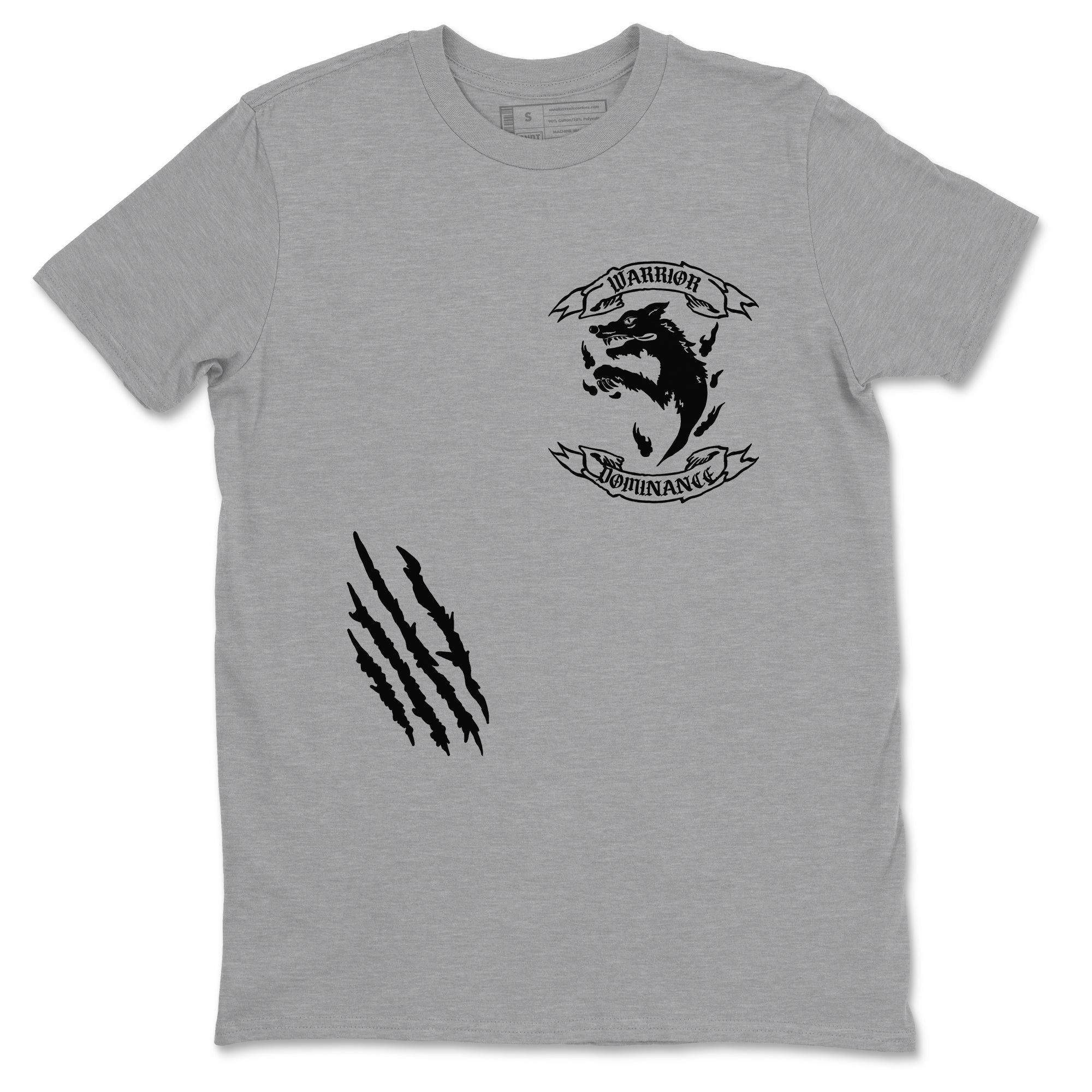 12s Black Wolf Grey shirts to match jordans Dominant Wolf sneaker match tees 12s Baron SNRT Sneaker Release Tees unisex cotton Heather Grey 2 crew neck shirts