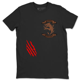9s Olive shirts to match jordans Dominant Wolf sneaker match tees Air Jordan 9 Olive match shoes to clothes SNRT Sneaker Tees unisex cotton Black 2 shirts