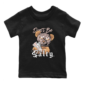 Air Jordan 11 Low Legend Pink shirts to match jordans Don't Be Salty Bear sneaker match tees 11s Legend Pink SNRT Sneaker Tees streetwear brand Baby and Youth Black 2 cotton tee