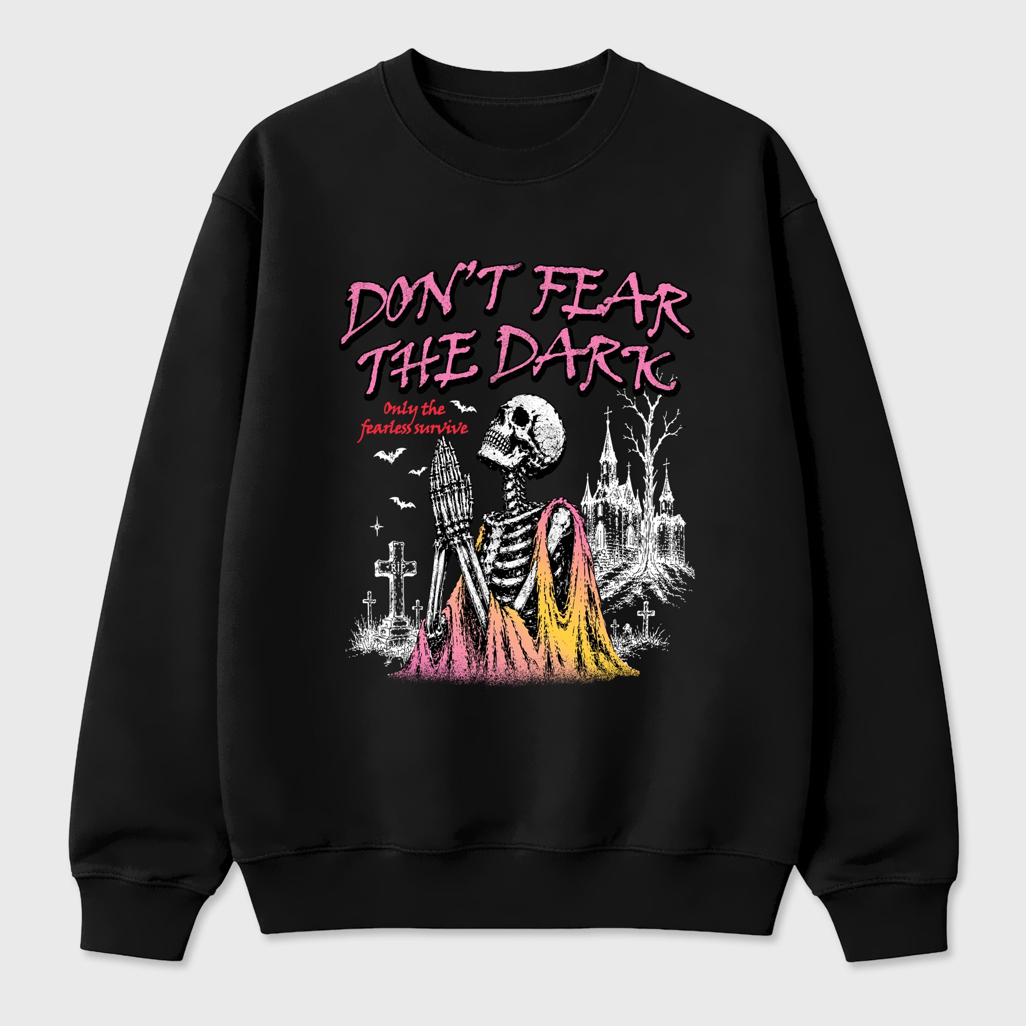 Don't Fear the Dark Graphic T-Shirt featuring original streetwear artwork designed to match the Air Jordan 4 Comic. Black 2 Graphic Tee.