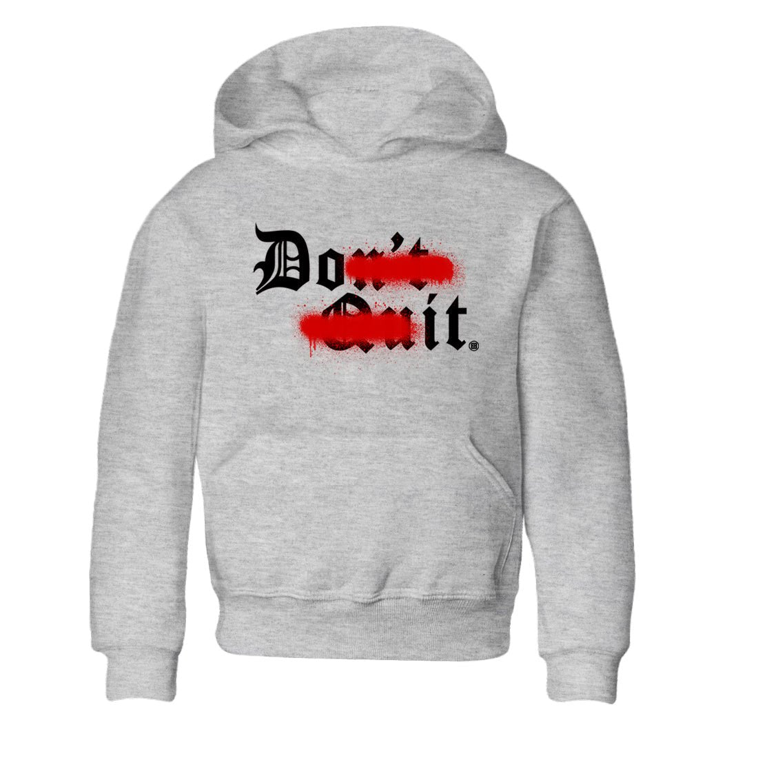 11s Bred Velvet shirts to match jordans Don't Quit Do It sneaker match tees Air Jordan 11 Retro Bred Velvet match shoes to clothes SNRT Sneaker Tees Youth Baby Heather Grey 2 tee