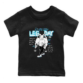 9s Powder Blue shirt to match jordans Don't Skip Leg Day sneaker tees Air Jordan 9 Powder Blue SNRT sneaker release tees baby toddler Black 2 cotton Shirt