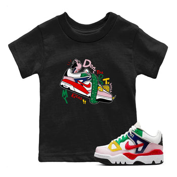 AF 3 Nigo shirtsto match jordans Don't Touch My Kicks sneaker match tees Air Force 3 Low x Nigo Blue Void and Tour Yellow match shoes to clothes SNRT Sneaker Tees Youth Baby Black 1 tee