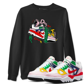 AF 3 Nigo shirtsto match jordans Don't Touch My Kicks sneaker match tees Air Force 3 Low x Nigo Blue Void and Tour Yellow match shoes to clothes SNRT Sneaker Tees unisex cotton Black 1 shirts