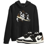 1s Mocha shirts to match jordans Don't Touch My Kicks sneaker match tees Air Jordan 1 Mocha SNRT Sneaker Release Tees unisex cotton Black 1 crew neck shirts