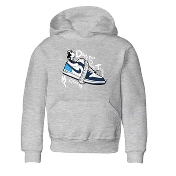 1s Obsidian shirts to match jordans Don't Touch My Kicks shirts to match Jordans AJ1 Retro Low OG Obsidian match shoes to clothes SNRT Sneaker Tees Youth Baby Heather Grey 2 tee