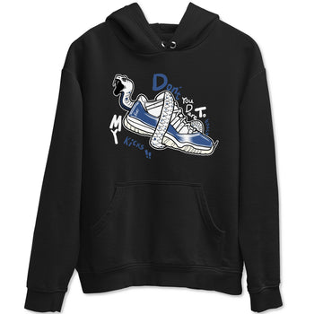 11s Diffused Blue shirts to match jordans Don't Touch My Kicks sneaker match tees Air Jordan 11 Diffused Blue SNRT Sneaker Tees streetwear brand Black 2 unisex cotton tee