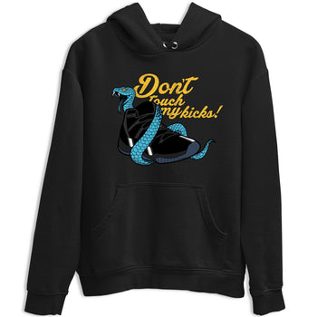Sneaker match tees – Sneaker Tees To Match Air Jordan 11 Gamma Shoes – Don't Touch My Kicks Tee Black 2