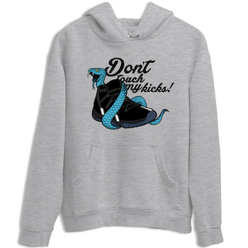 Sneaker match tees – Sneaker Tees To Match Air Jordan 11 Gamma Shoes – Don't Touch My Kicks Tee Heather Grey 2