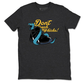Sneaker match tees – Sneaker Tees To Match Air Jordan 11 Gamma Shoes – Don't Touch My Kicks Tee Charcoal Heather 2